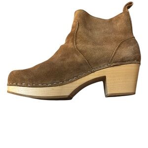 New SWEDISH HASBEENS Zip it Emy Suede